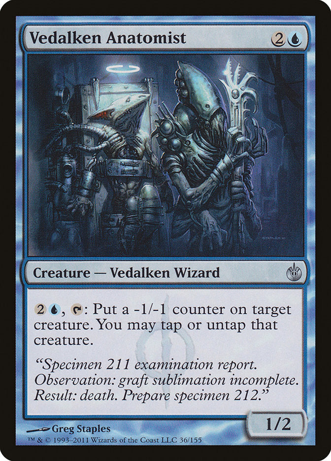 Vedalken Anatomist [Mirrodin Besieged] | Cracking-Singles