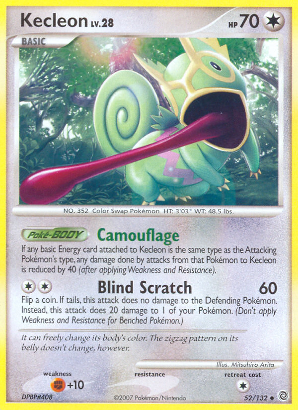 Kecleon (52/132) [Diamond & Pearl: Secret Wonders] | Cracking-Singles