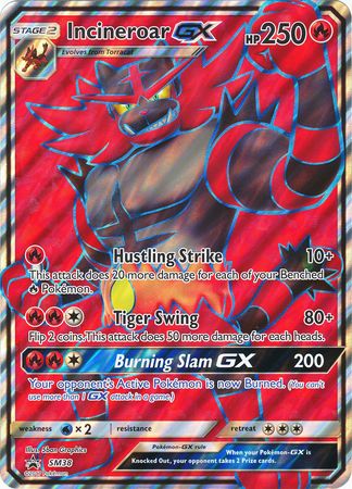 Incineroar GX (SM38) (Jumbo Card) [Sun & Moon: Black Star Promos] | Cracking-Singles