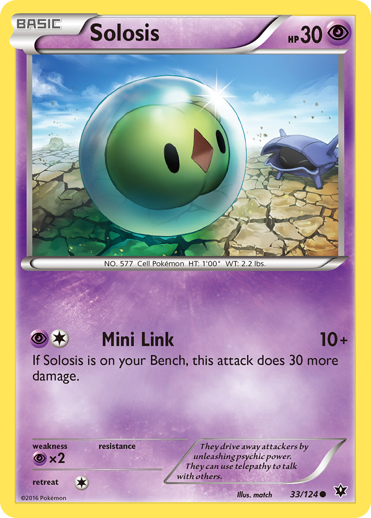 Solosis (33/124) [XY: Fates Collide] | Cracking-Singles