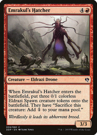 Emrakul's Hatcher [Duel Decks: Zendikar vs. Eldrazi] | Cracking-Singles