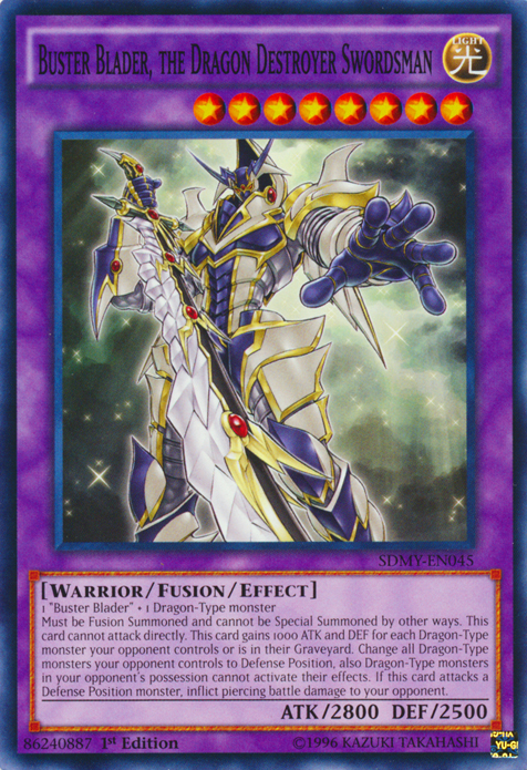 Buster Blader, the Dragon Destroyer Swordsman [SDMY-EN045] Common | Cracking-Singles