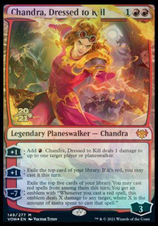 Chandra, Dressed to Kill [Innistrad: Crimson Vow Prerelease Promos] | Cracking-Singles