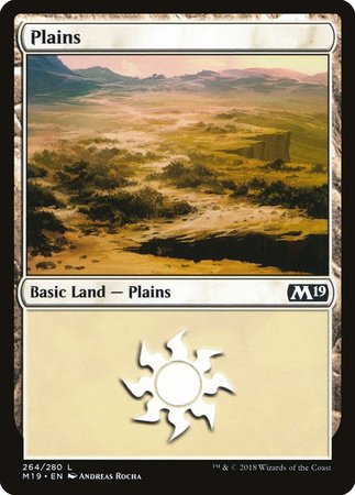 Plains (264) [Core Set 2019] | Cracking-Singles