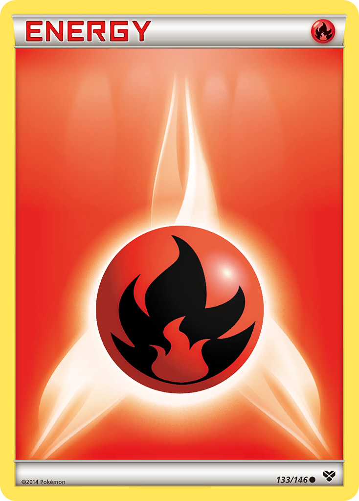 Fire Energy (133/146) [XY: Base Set] | Cracking-Singles