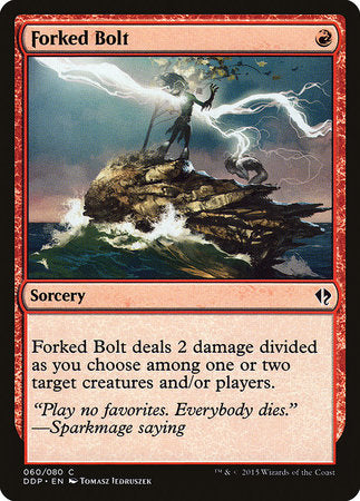 Forked Bolt [Duel Decks: Zendikar vs. Eldrazi] | Cracking-Singles