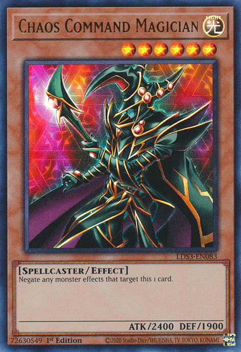 Chaos Command Magician [LDS3-EN083] Ultra Rare | Cracking-Singles