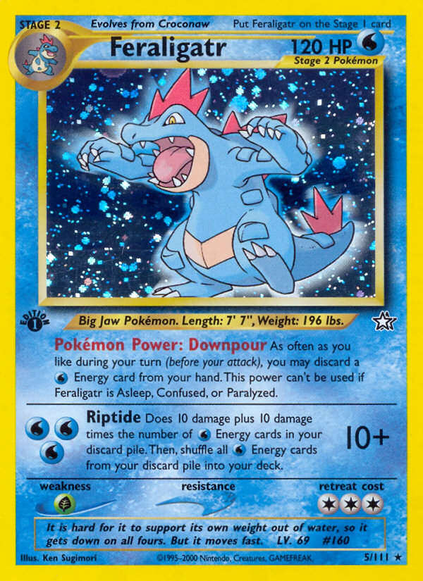 Feraligatr (5/111) [Neo Genesis 1st Edition] | Cracking-Singles