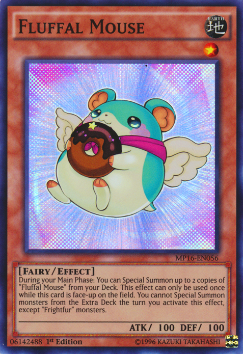 Fluffal Mouse [MP16-EN056] Super Rare | Cracking-Singles