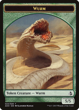 Wurm Token [Amonkhet Tokens] | Cracking-Singles