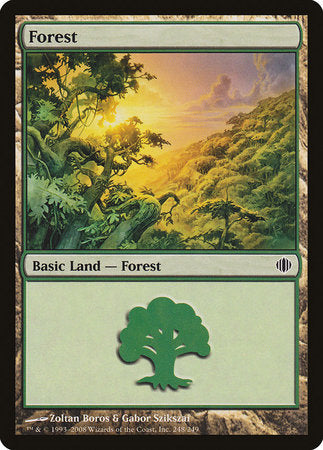 Forest (248) [Shards of Alara] | Cracking-Singles