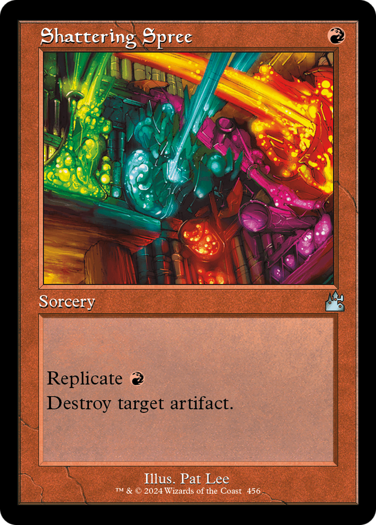 Shattering Spree (Retro Frame) [Ravnica Remastered] | Cracking-Singles