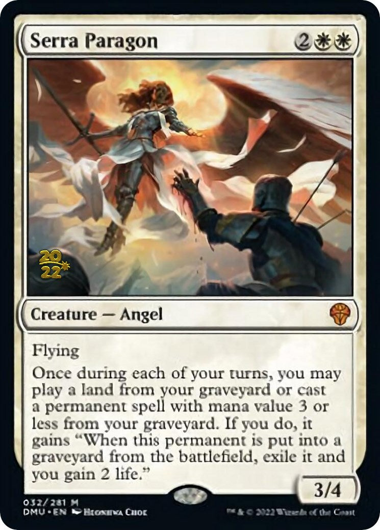 Serra Paragon [Dominaria United Prerelease Promos] | Cracking-Singles