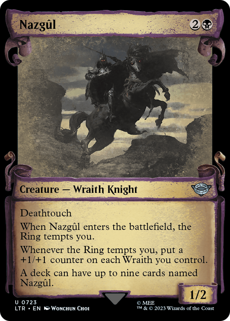 Nazgul (0723) [The Lord of the Rings: Tales of Middle-Earth Showcase Scrolls] | Cracking-Singles