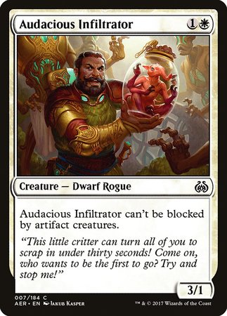 Audacious Infiltrator [Aether Revolt] | Cracking-Singles