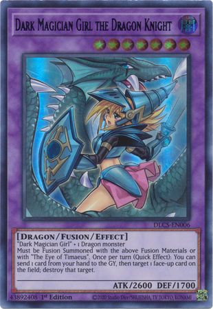 Dark Magician Girl the Dragon Knight (Alternate Art) [DLCS-EN006] Ultra Rare | Cracking-Singles