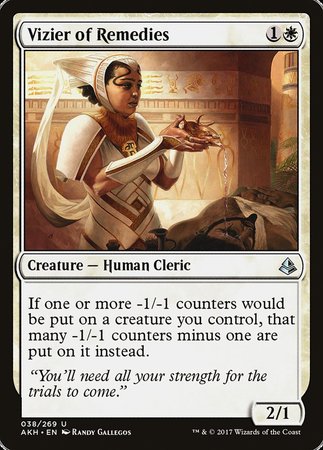 Vizier of Remedies [Amonkhet] | Cracking-Singles