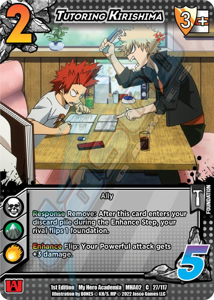 Tutoring Kirishima [Crimson Rampage] | Cracking-Singles