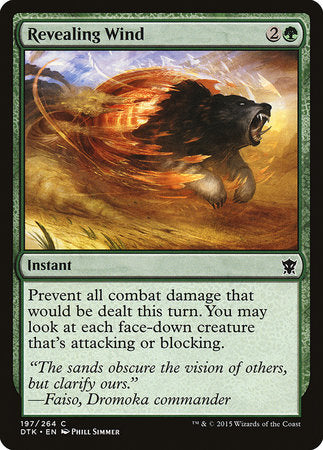 Revealing Wind [Dragons of Tarkir] | Cracking-Singles