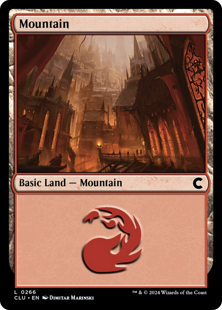 Mountain (0266) [Ravnica: Clue Edition] | Cracking-Singles