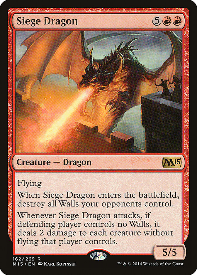 Siege Dragon [Magic 2015] | Cracking-Singles