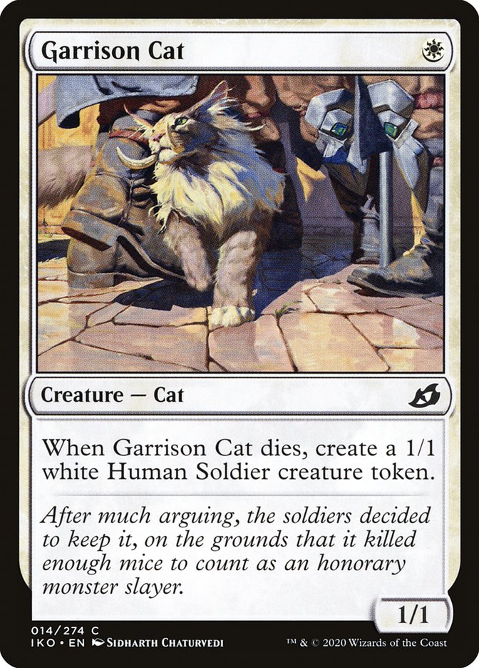 Garrison Cat [Ikoria: Lair of Behemoths] | Cracking-Singles