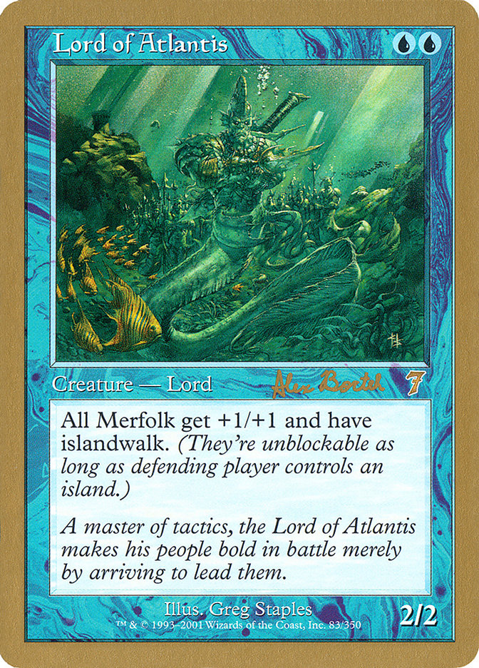 Lord of Atlantis (Alex Borteh) [World Championship Decks 2001] | Cracking-Singles