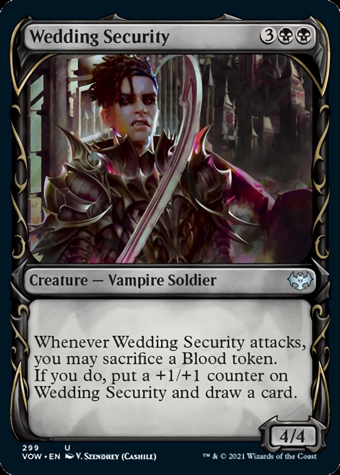 Wedding Security (Showcase Fang Frame) [Innistrad: Crimson Vow] | Cracking-Singles