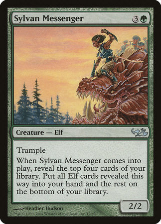 Sylvan Messenger [Duel Decks: Elves vs. Goblins] | Cracking-Singles