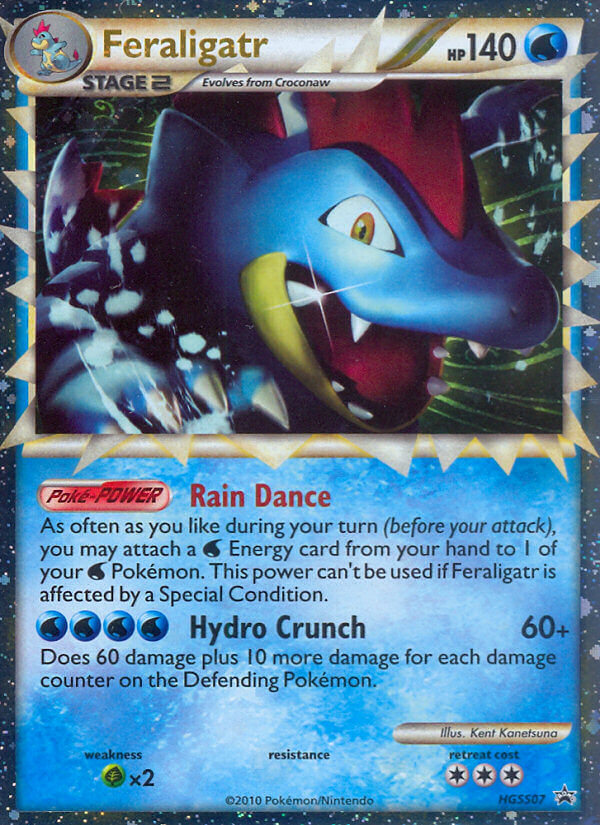 Feraligatr (HGSS07) [HeartGold & SoulSilver: Black Star Promos] | Cracking-Singles