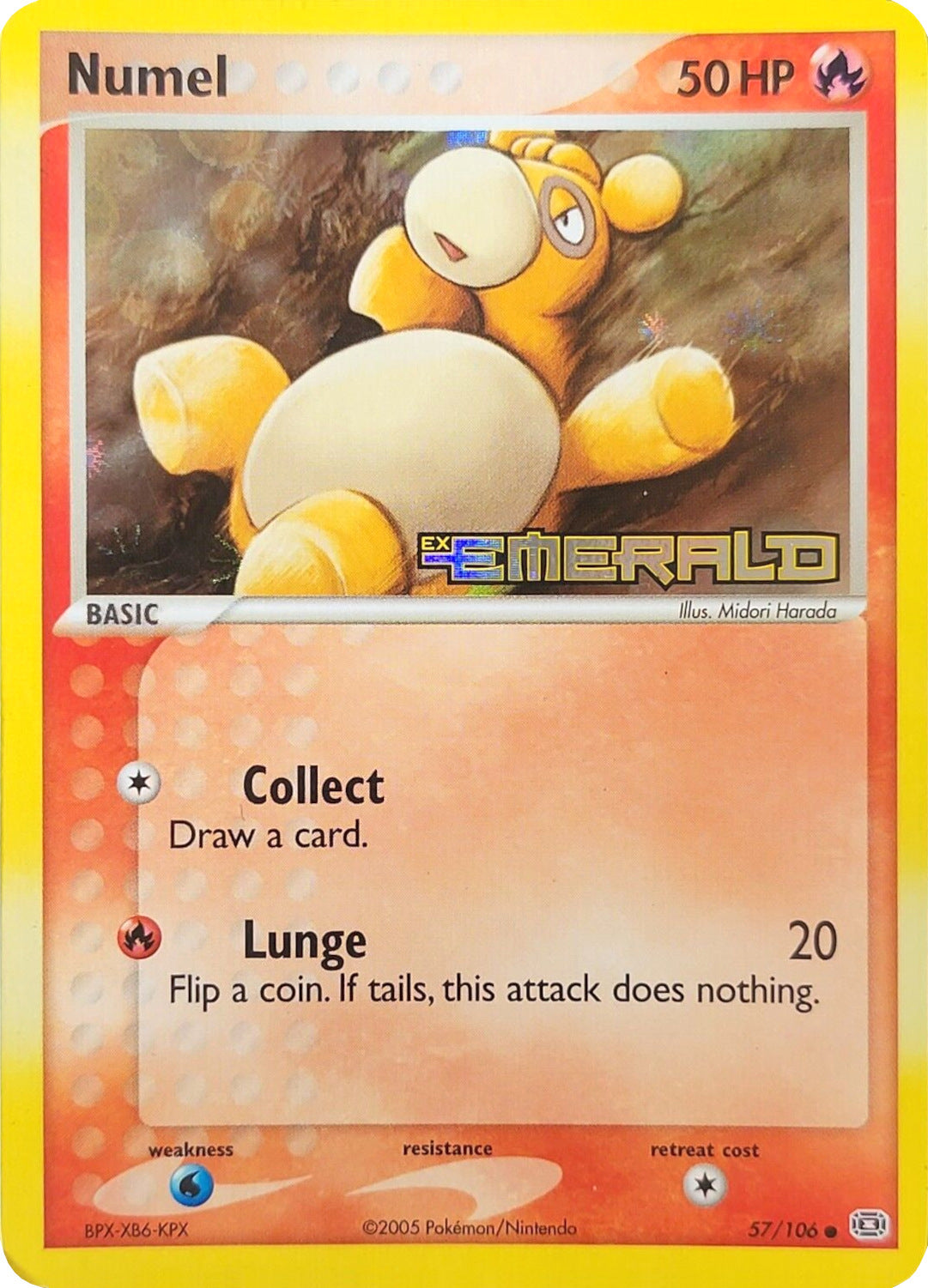 Numel (57/106) (Stamped) [EX: Emerald] | Cracking-Singles