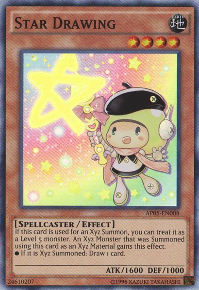 Star Drawing [AP05-EN008] Super Rare | Cracking-Singles