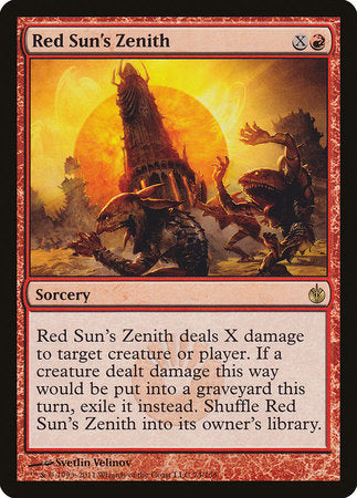 Red Sun's Zenith [Mirrodin Besieged] | Cracking-Singles