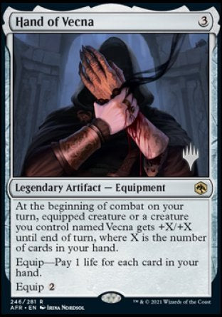 Hand of Vecna (Promo Pack) [Dungeons & Dragons: Adventures in the Forgotten Realms Promos] | Cracking-Singles