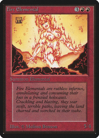 Fire Elemental [Limited Edition Beta] | Cracking-Singles