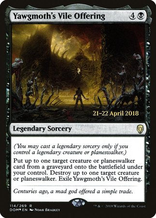 Yawgmoth's Vile Offering [Dominaria Promos] | Cracking-Singles