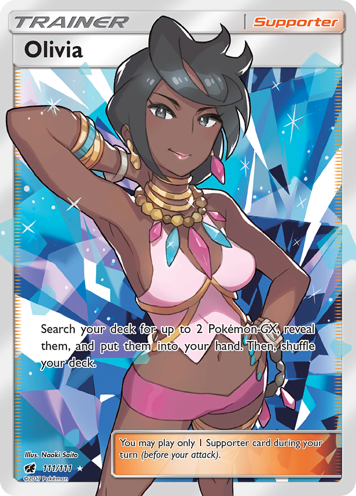 Olivia (111/111) [Sun & Moon: Crimson Invasion] | Cracking-Singles