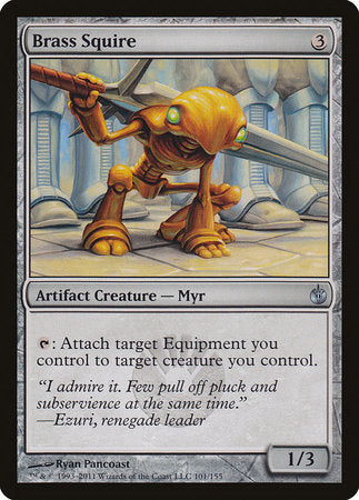 Brass Squire [Mirrodin Besieged] | Cracking-Singles