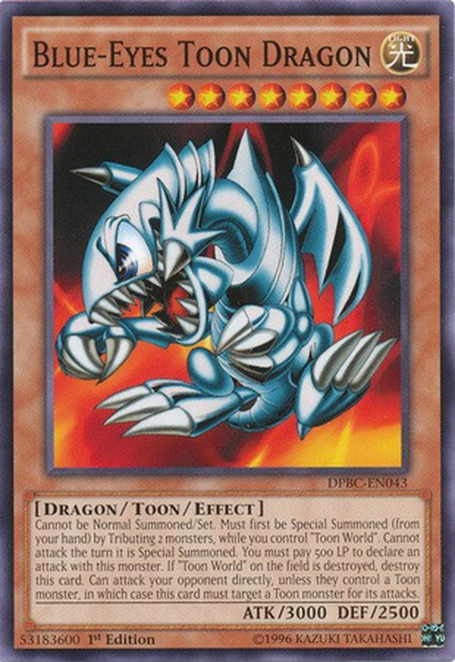 Blue-Eyes Toon Dragon [DPBC-EN043] Common | Cracking-Singles