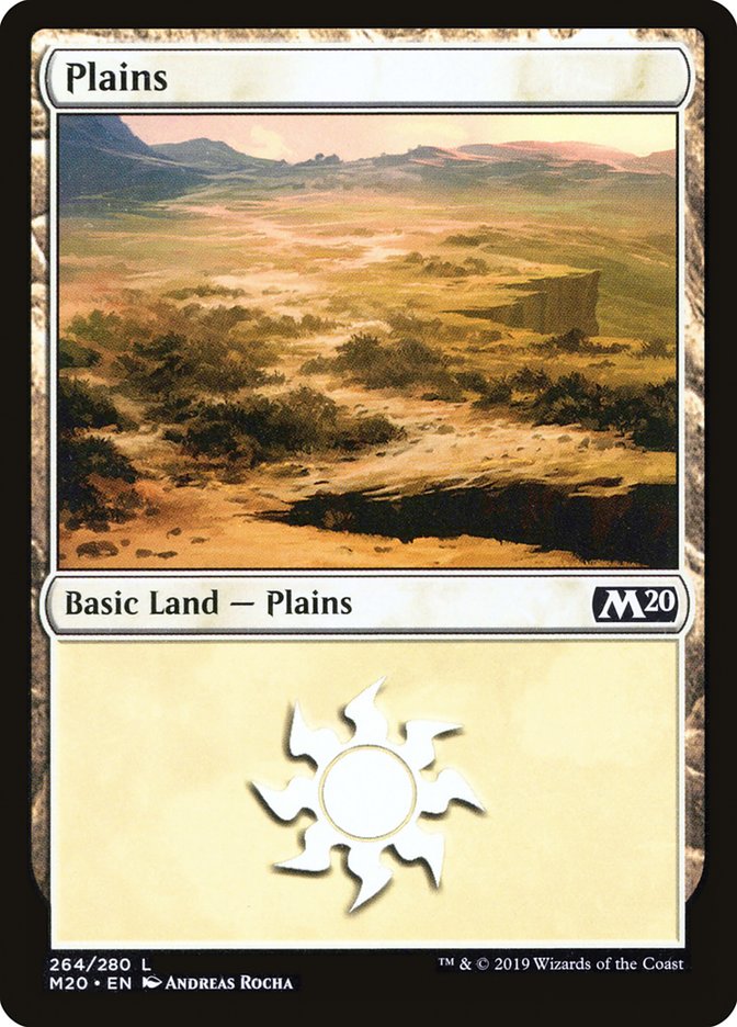 Plains (#264) [Core Set 2020] | Cracking-Singles