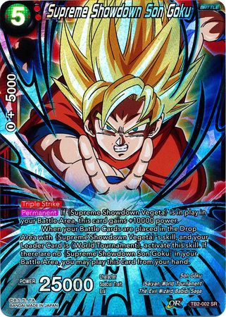 Supreme Showdown Son Goku [TB2-002] | Cracking-Singles