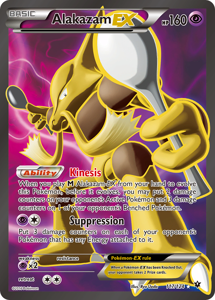 Alakazam EX (117/124) [XY: Fates Collide] | Cracking-Singles