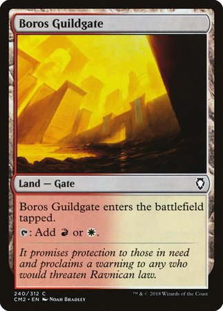 Boros Guildgate [Commander Anthology Volume II] | Cracking-Singles