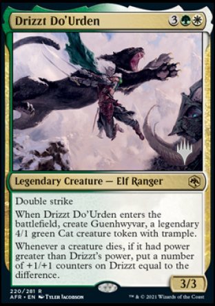 Drizzt Do'Urden (Promo Pack) [Dungeons & Dragons: Adventures in the Forgotten Realms Promos] | Cracking-Singles