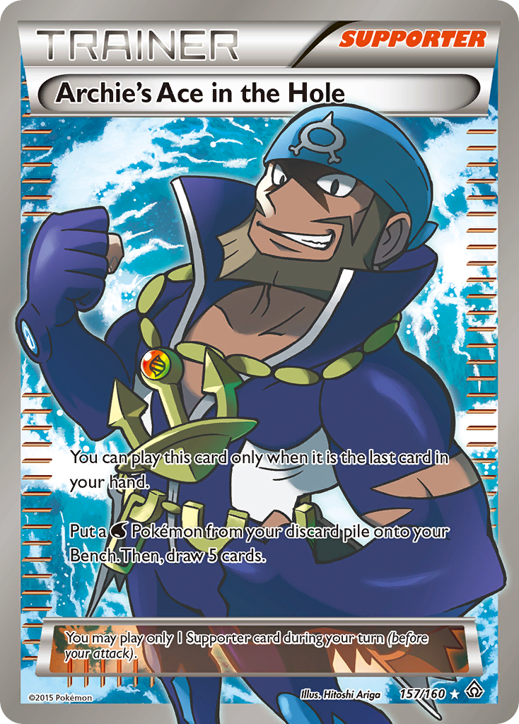 Archie's Ace in the Hole (157/160) [XY: Primal Clash] | Cracking-Singles