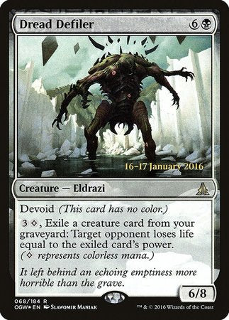 Dread Defiler [Oath of the Gatewatch Promos] | Cracking-Singles