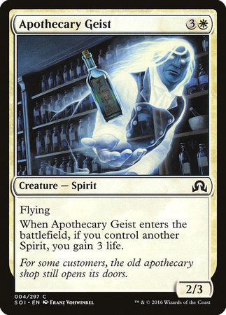 Apothecary Geist [Shadows over Innistrad] | Cracking-Singles