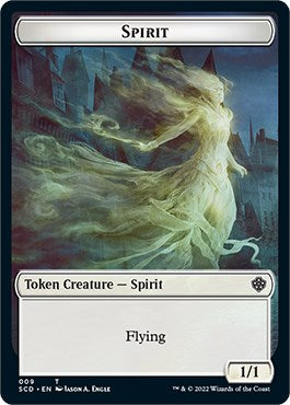 Cat Bird // Spirit Double-Sided Token [Starter Commander Decks] | Cracking-Singles