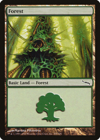 Forest (305) [Mirrodin] | Cracking-Singles