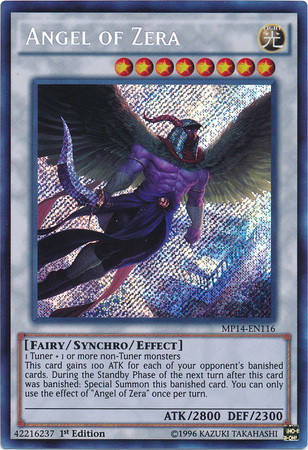 Angel of Zera [MP14-EN116] Secret Rare | Cracking-Singles